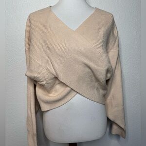 BTFBM criss cross sweater size m